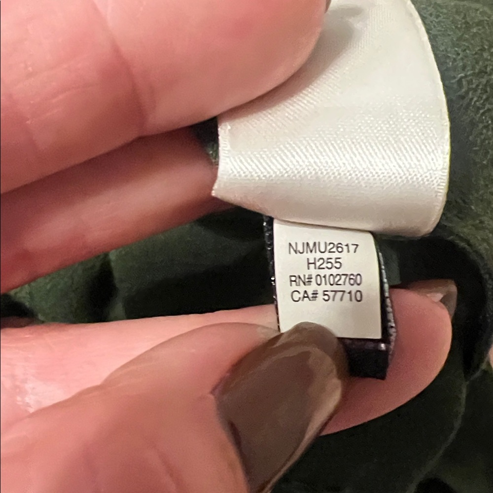 SALE Kate Spade Elegant Olive Green Long Sleeve Pleated Midi Dress, size 8 - Picture 5 of 13